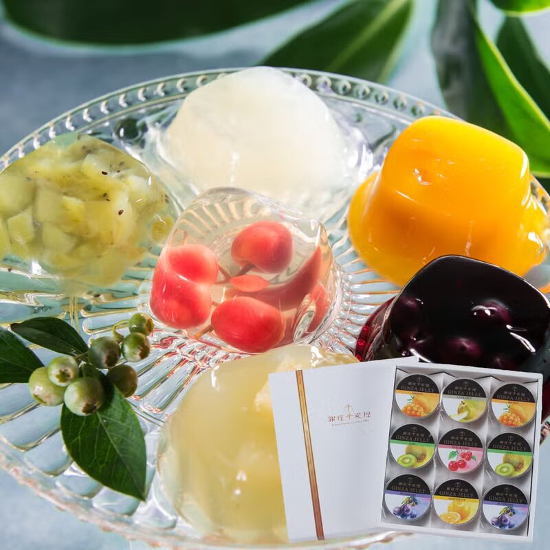 「銀座千疋屋」銀座ゼリー